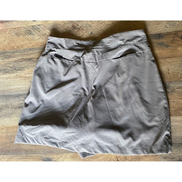 Columbia‎ Womens Athletic Skort Size 4 Grey Hiking Travel Nylon Stretch Mini - Picture 8 of 9